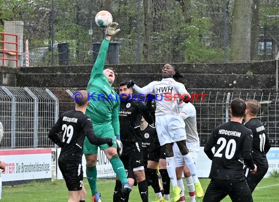 Verbandsliga Nordbaden 21/22 VfB Eppingen vs FV Fortuna Heddesheim (© Siegfried Lörz)