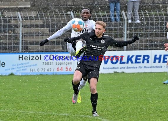 Verbandsliga Nordbaden 21/22 VfB Eppingen vs FV Fortuna Heddesheim (© Siegfried Lörz)