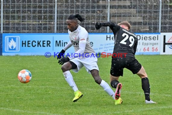 Verbandsliga Nordbaden 21/22 VfB Eppingen vs FV Fortuna Heddesheim (© Siegfried Lörz)