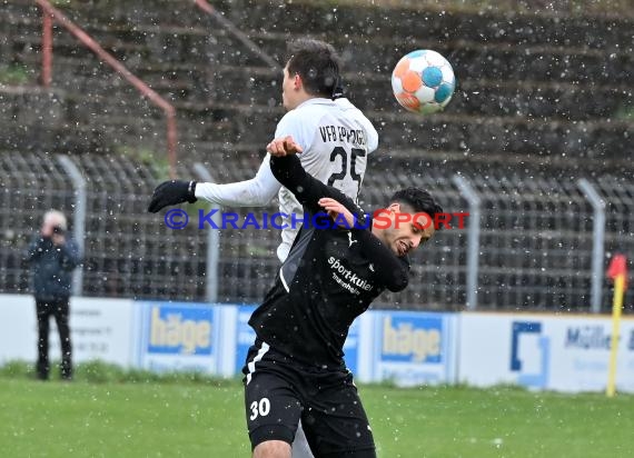 Verbandsliga Nordbaden 21/22 VfB Eppingen vs FV Fortuna Heddesheim (© Siegfried Lörz)