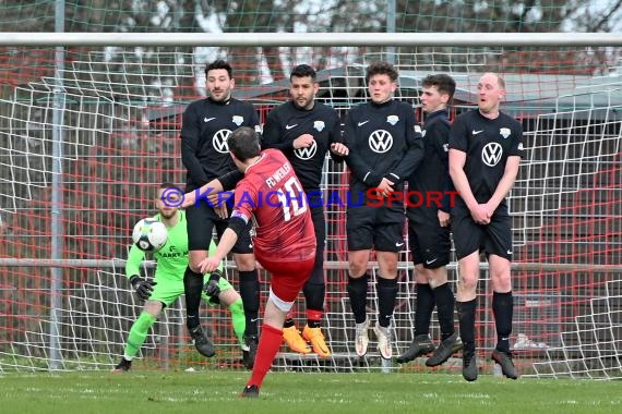 Kreisklasse A Sinsheim 21/22 FC Weiler vs TSV Angelbachtal (© Siegfried Lörz)