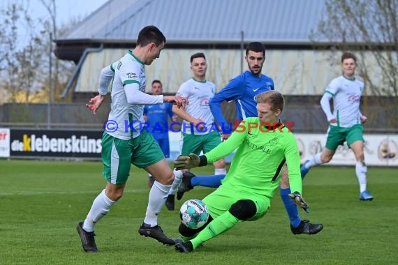 Verbandsliga Nordbaden 21/22 FC Zuzenhausen vs TSG 1862/09 Weinheim  (© Siegfried Lörz)