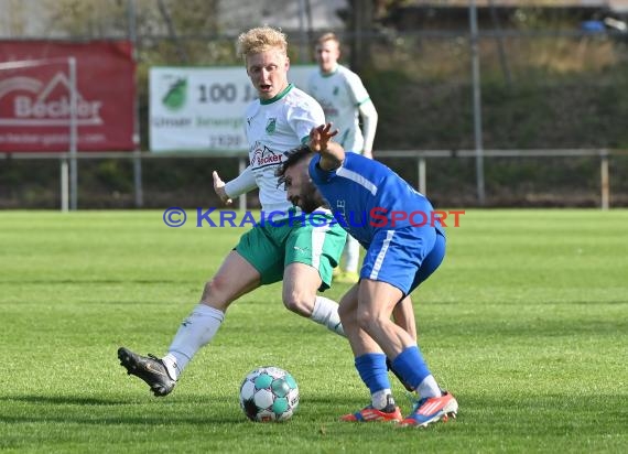 Verbandsliga Nordbaden 21/22 FC Zuzenhausen vs TSG 1862/09 Weinheim  (© Siegfried Lörz)