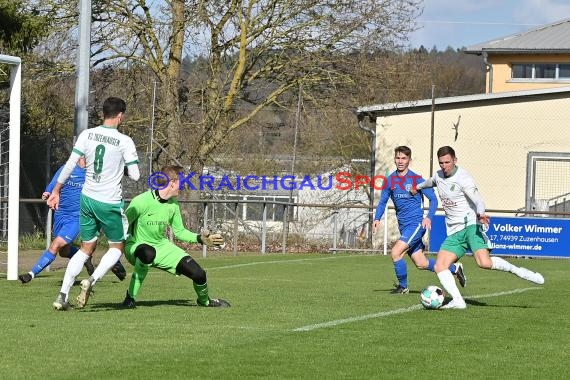 Verbandsliga Nordbaden 21/22 FC Zuzenhausen vs TSG 1862/09 Weinheim  (© Siegfried Lörz)