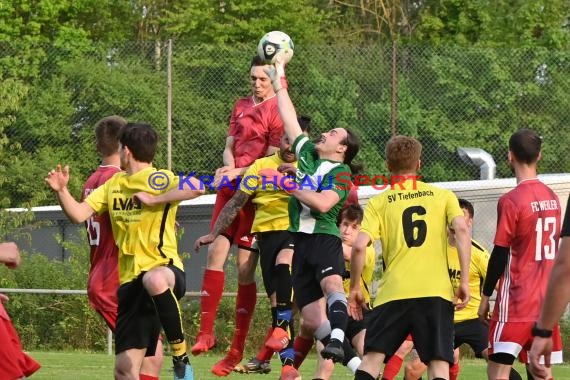 Kreisklasse A Sinsheim 21/22 FC Weiler vs SV Tiefenbach (© Siegfried Lörz)