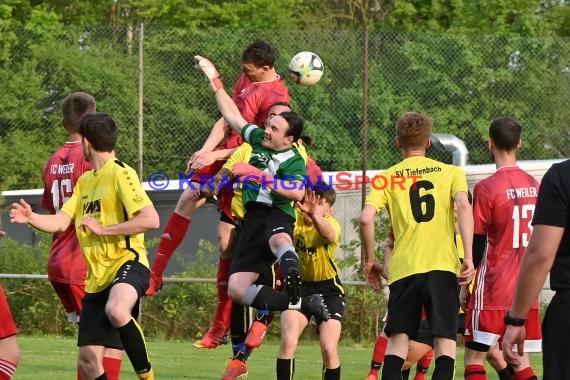 Kreisklasse A Sinsheim 21/22 FC Weiler vs SV Tiefenbach (© Siegfried Lörz)