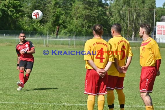 Saison 21/22 Kreisklasse B1 - FC Berwangen vs SV Hilsbach (© Siegfried Lörz)