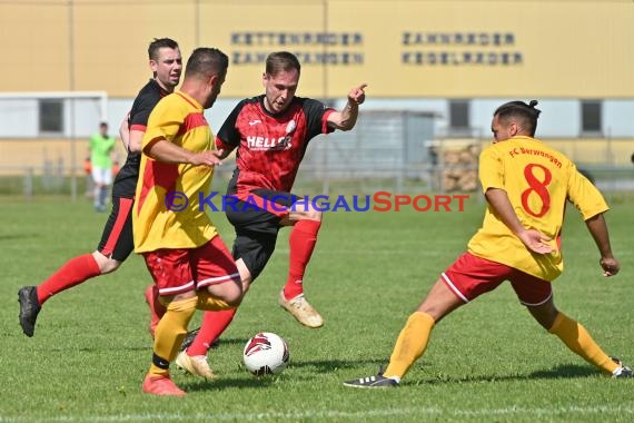 Saison 21/22 Kreisklasse B1 - FC Berwangen vs SV Hilsbach (© Siegfried Lörz)