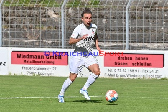 Verbandsliga Nordbaden 21/22 VfB Eppingen vs SpVgg Neckarelz  (© Siegfried Lörz)