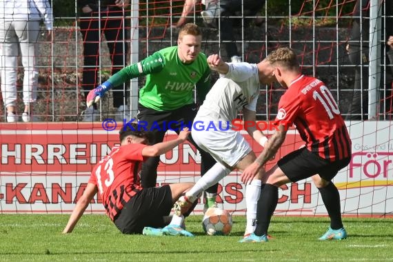 Verbandsliga Nordbaden 21/22 VfB Eppingen vs SpVgg Neckarelz  (© Siegfried Lörz)