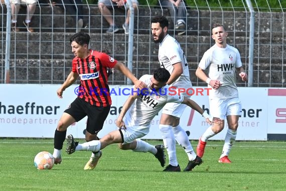 Verbandsliga Nordbaden 21/22 VfB Eppingen vs SpVgg Neckarelz  (© Siegfried Lörz)