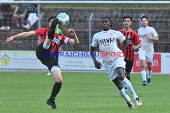 Verbandsliga Nordbaden 21/22 VfB Eppingen vs SpVgg Neckarelz  (© Siegfried Lörz)