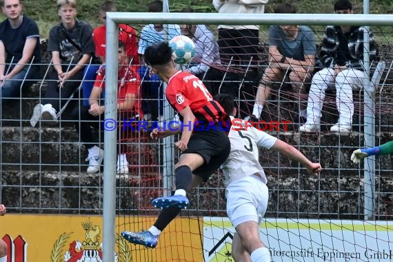 Verbandsliga Nordbaden 21/22 VfB Eppingen vs SpVgg Neckarelz  (© Siegfried Lörz)