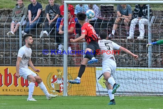 Verbandsliga Nordbaden 21/22 VfB Eppingen vs SpVgg Neckarelz  (© Siegfried Lörz)