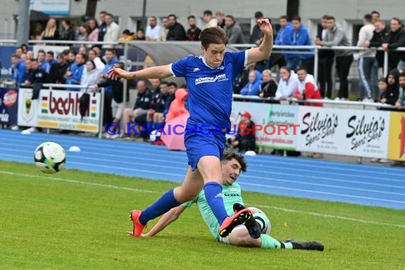 Saison 21/22 Entscheidungsspiel B1 vs B2 TSV Reichartshausen vs TSV Ittlingen-2  in Sinsheim (© Siegfried Lörz)