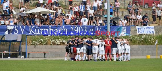 Landesliga RN TSV Kürnbach vs VfB Leimen Finale Relegation 2021/22 in Waldangelloch (© Siegfried Lörz)