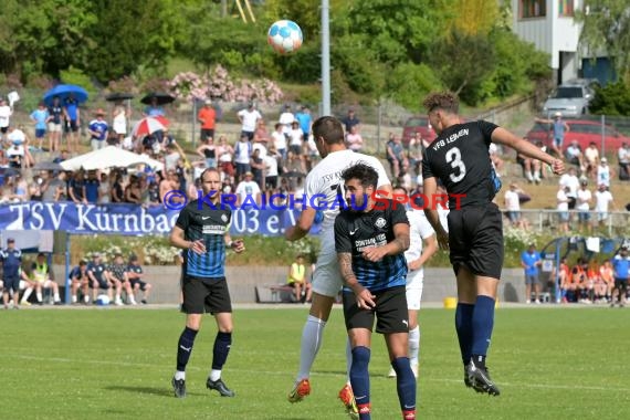 Landesliga RN TSV Kürnbach vs VfB Leimen Finale Relegation 2021/22 in Waldangelloch (© Siegfried Lörz)