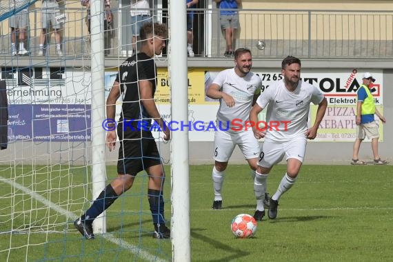 Landesliga RN TSV Kürnbach vs VfB Leimen Finale Relegation 2021/22 in Waldangelloch (© Siegfried Lörz)