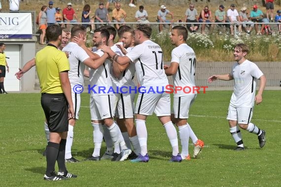 Landesliga RN TSV Kürnbach vs VfB Leimen Finale Relegation 2021/22 in Waldangelloch (© Siegfried Lörz)