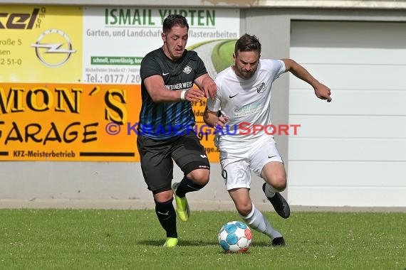 Landesliga RN TSV Kürnbach vs VfB Leimen Finale Relegation 2021/22 in Waldangelloch (© Siegfried Lörz)