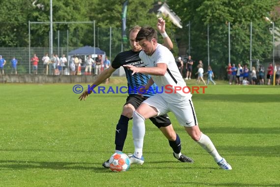 Landesliga RN TSV Kürnbach vs VfB Leimen Finale Relegation 2021/22 in Waldangelloch (© Siegfried Lörz)