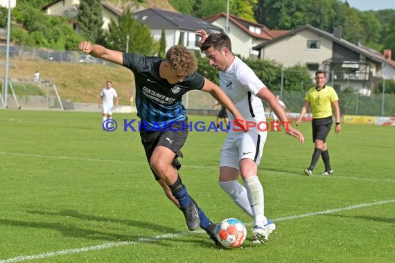 Landesliga RN TSV Kürnbach vs VfB Leimen Finale Relegation 2021/22 in Waldangelloch (© Siegfried Lörz)