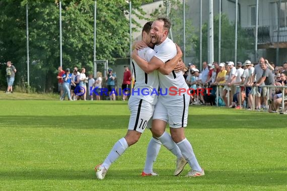 Landesliga RN TSV Kürnbach vs VfB Leimen Finale Relegation 2021/22 in Waldangelloch (© Siegfried Lörz)