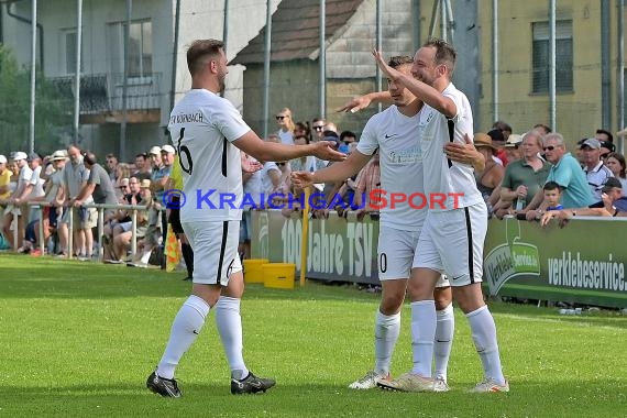 Landesliga RN TSV Kürnbach vs VfB Leimen Finale Relegation 2021/22 in Waldangelloch (© Siegfried Lörz)