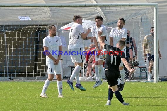 Landesliga RN TSV Kürnbach vs VfB Leimen Finale Relegation 2021/22 in Waldangelloch (© Siegfried Lörz)