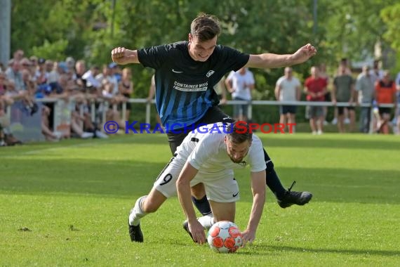 Landesliga RN TSV Kürnbach vs VfB Leimen Finale Relegation 2021/22 in Waldangelloch (© Siegfried Lörz)