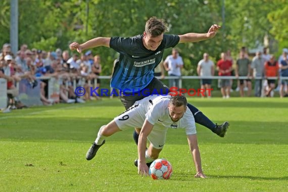 Landesliga RN TSV Kürnbach vs VfB Leimen Finale Relegation 2021/22 in Waldangelloch (© Siegfried Lörz)