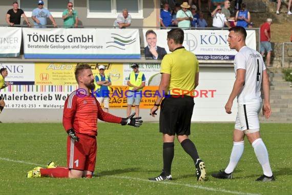 Landesliga RN TSV Kürnbach vs VfB Leimen Finale Relegation 2021/22 in Waldangelloch (© Siegfried Lörz)