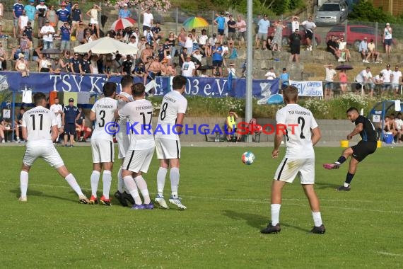 Landesliga RN TSV Kürnbach vs VfB Leimen Finale Relegation 2021/22 in Waldangelloch (© Siegfried Lörz)