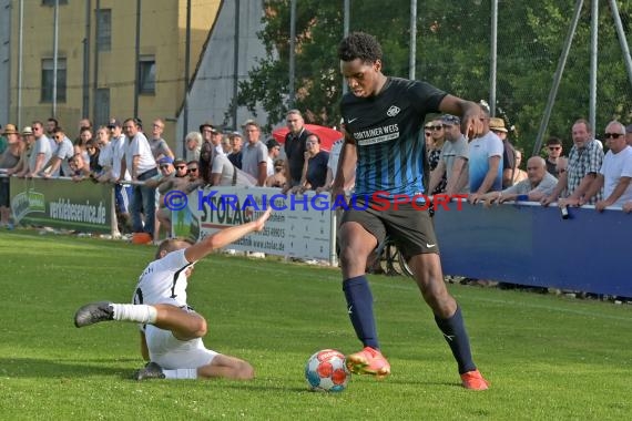 Landesliga RN TSV Kürnbach vs VfB Leimen Finale Relegation 2021/22 in Waldangelloch (© Siegfried Lörz)