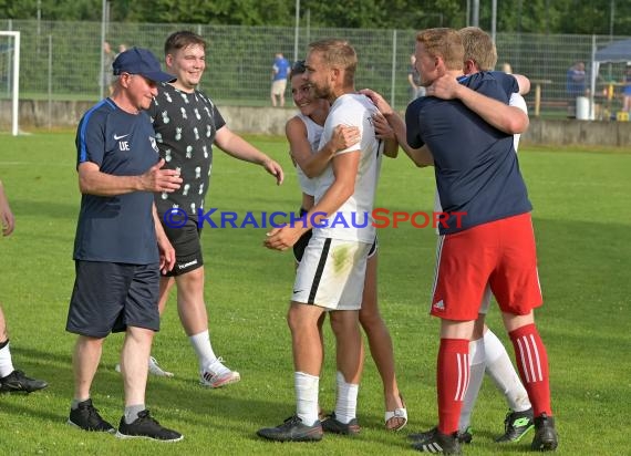 Landesliga RN TSV Kürnbach vs VfB Leimen Finale Relegation 2021/22 in Waldangelloch (© Siegfried Lörz)