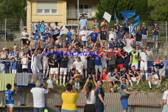 Landesliga RN TSV Kürnbach vs VfB Leimen Finale Relegation 2021/22 in Waldangelloch (© Siegfried Lörz)