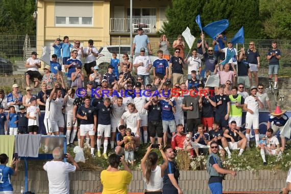 Landesliga RN TSV Kürnbach vs VfB Leimen Finale Relegation 2021/22 in Waldangelloch (© Siegfried Lörz)