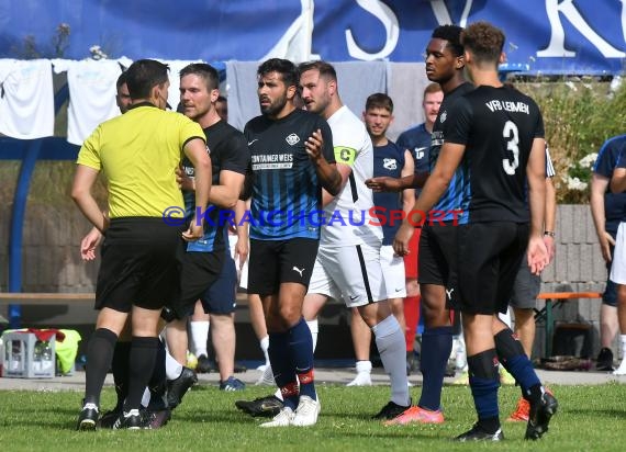 Landesliga RN TSV Kürnbach vs VfB Leimen Finale Relegation 2021/22 in Waldangelloch (© Siegfried Lörz)