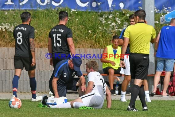 Landesliga RN TSV Kürnbach vs VfB Leimen Finale Relegation 2021/22 in Waldangelloch (© Siegfried Lörz)