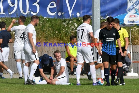 Landesliga RN TSV Kürnbach vs VfB Leimen Finale Relegation 2021/22 in Waldangelloch (© Siegfried Lörz)