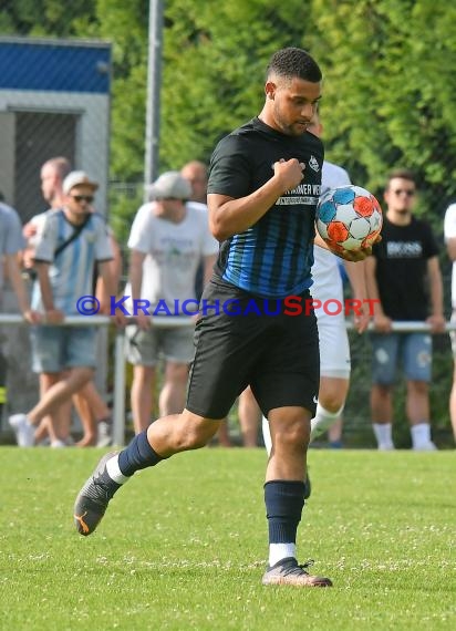 Landesliga RN TSV Kürnbach vs VfB Leimen Finale Relegation 2021/22 in Waldangelloch (© Siegfried Lörz)