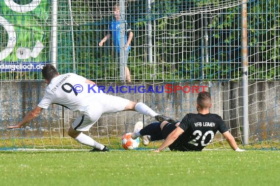 Landesliga RN TSV Kürnbach vs VfB Leimen Finale Relegation 2021/22 in Waldangelloch (© Siegfried Lörz)