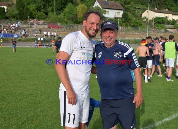 Landesliga RN TSV Kürnbach vs VfB Leimen Finale Relegation 2021/22 in Waldangelloch (© Siegfried Lörz)