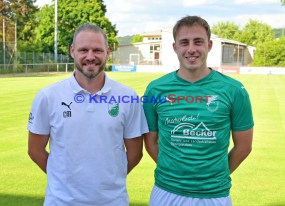 Mannschaftsfoto Saison 2022/23 FC Zuzenhausen 1 (© Siegfried Lörz)