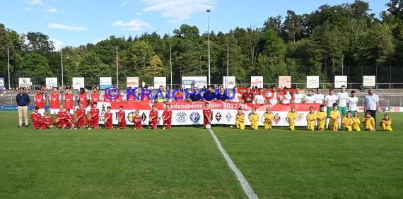 Saison 22/23 Verbandsliga Baden Eröffnungsspiel VfB Eppingen vs FC Zuzenhausen (© Siegfried Lörz)