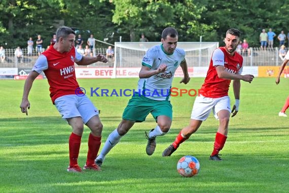 Saison 22/23 Verbandsliga Baden Eröffnungsspiel VfB Eppingen vs FC Zuzenhausen (© Siegfried Lörz)