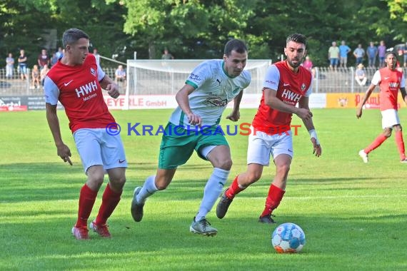 Saison 22/23 Verbandsliga Baden Eröffnungsspiel VfB Eppingen vs FC Zuzenhausen (© Siegfried Lörz)