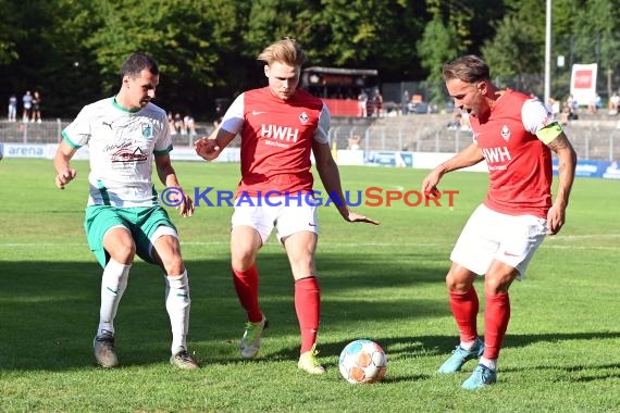 Saison 22/23 Verbandsliga Baden Eröffnungsspiel VfB Eppingen vs FC Zuzenhausen (© Siegfried Lörz)