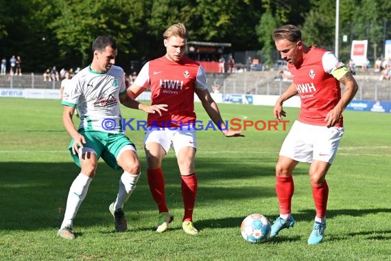 Saison 22/23 Verbandsliga Baden Eröffnungsspiel VfB Eppingen vs FC Zuzenhausen (© Siegfried Lörz)