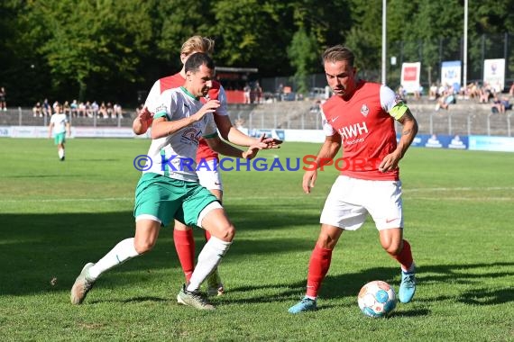 Saison 22/23 Verbandsliga Baden Eröffnungsspiel VfB Eppingen vs FC Zuzenhausen (© Siegfried Lörz)